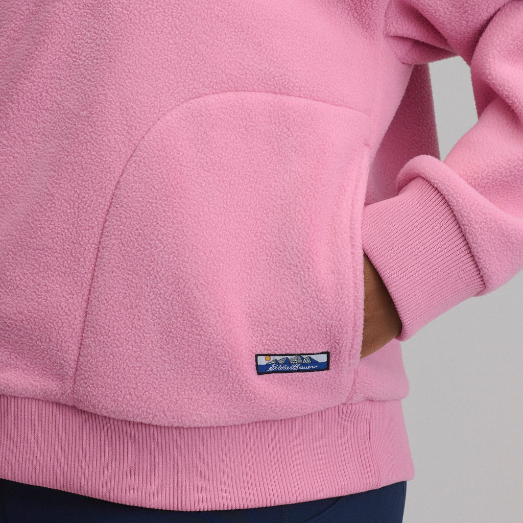 Women's Authentic Outdoor Full-Zip Fleece Mock Pullover