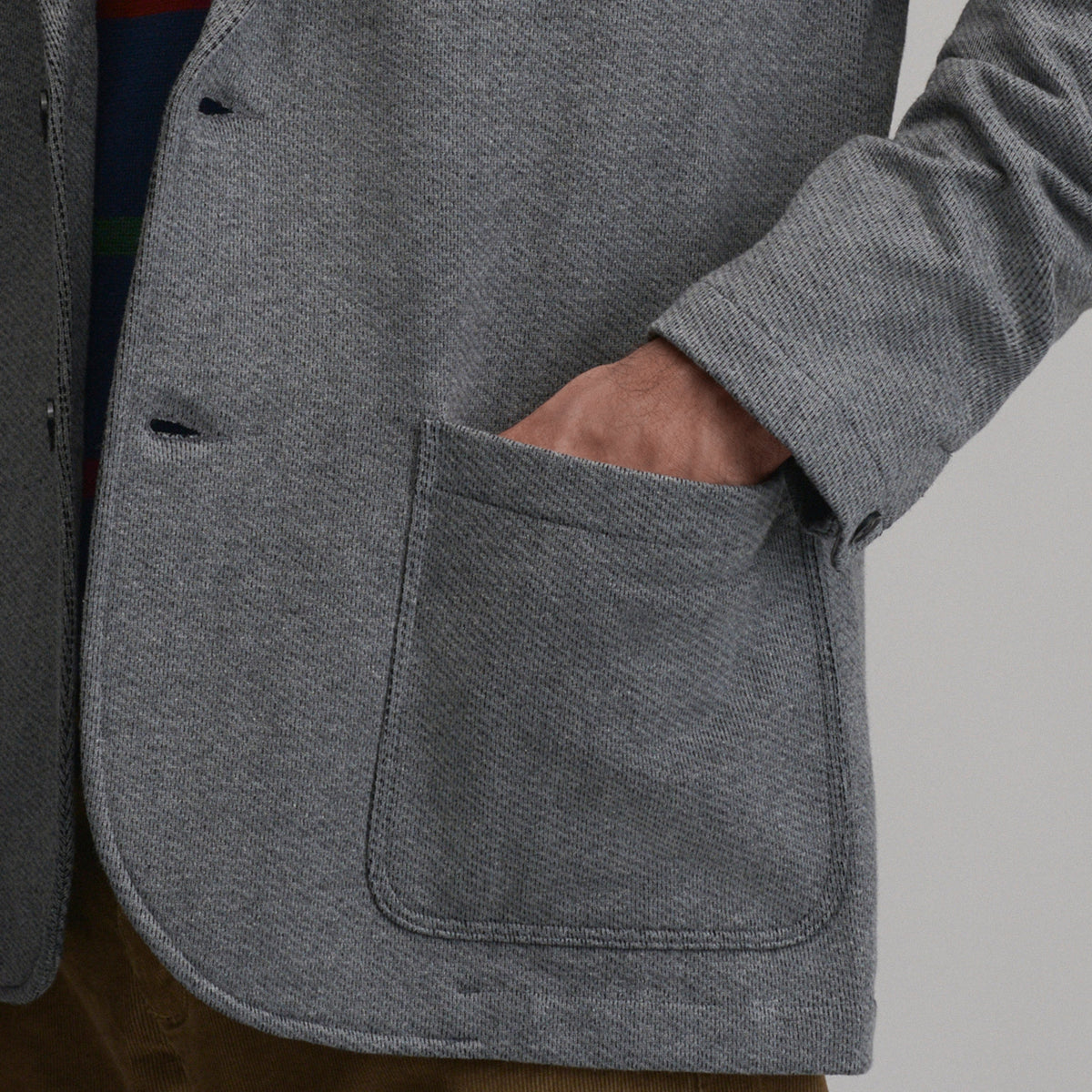 Men's Knit Blazer