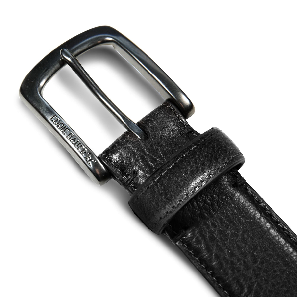 Men's Classic Feather Edge Leather Belt