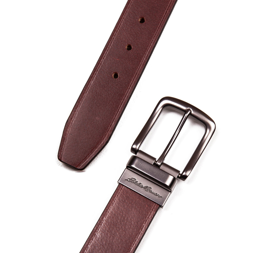 Men's Smooth Leather Reversible Belt