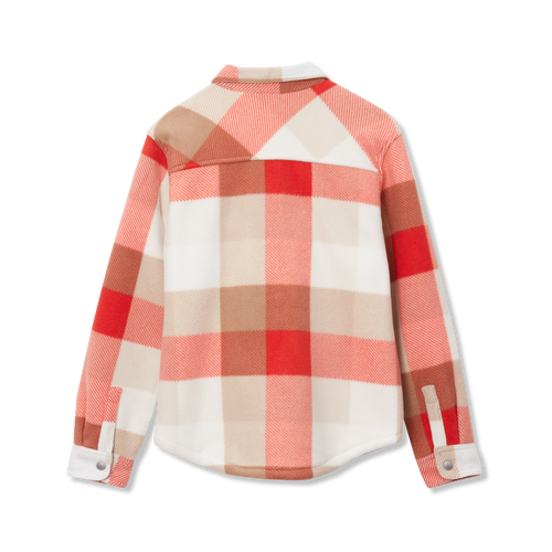 Boys Faux Shearling Shacket