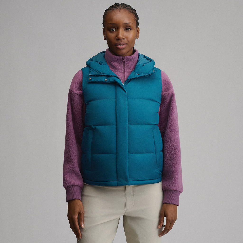 Women's Ketchum Short Down Hooded Vest