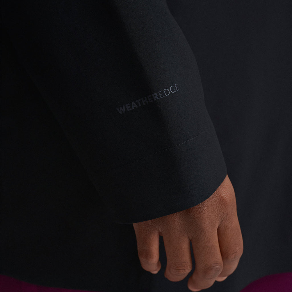 Women's Cloud Cap Waterproof Stretch Hooded Rain Parka