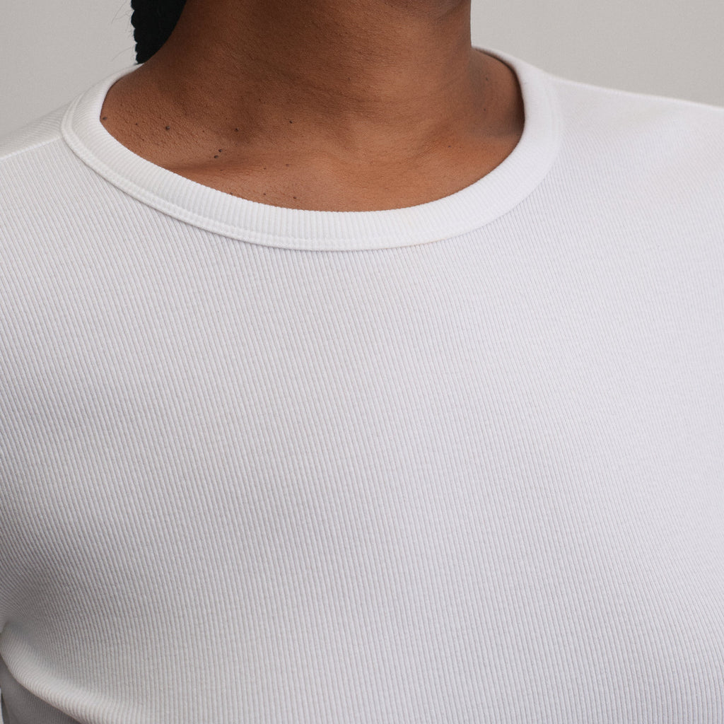 Women's Softline Rib Long-Sleeve Crew