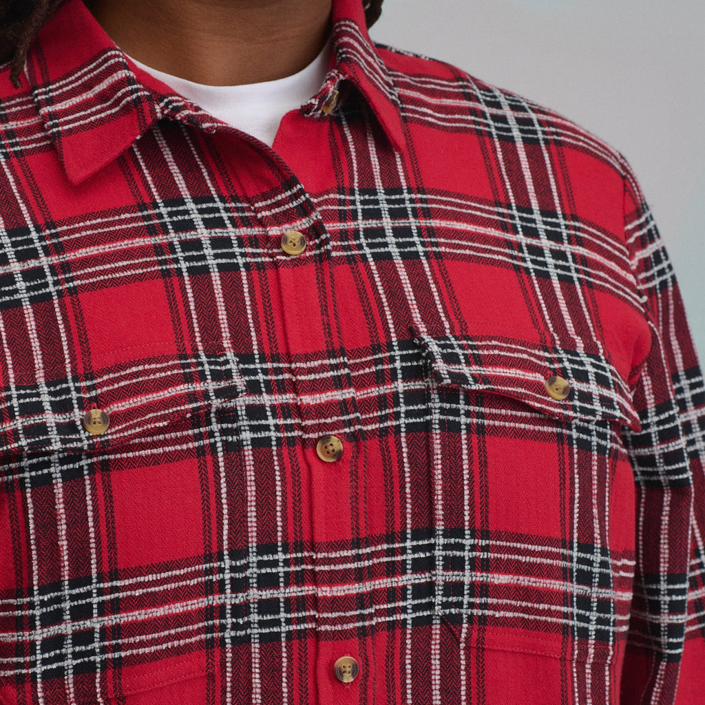 Women's Long-Sleeve Heritage Soft Classic Novelty Flannel Shirt