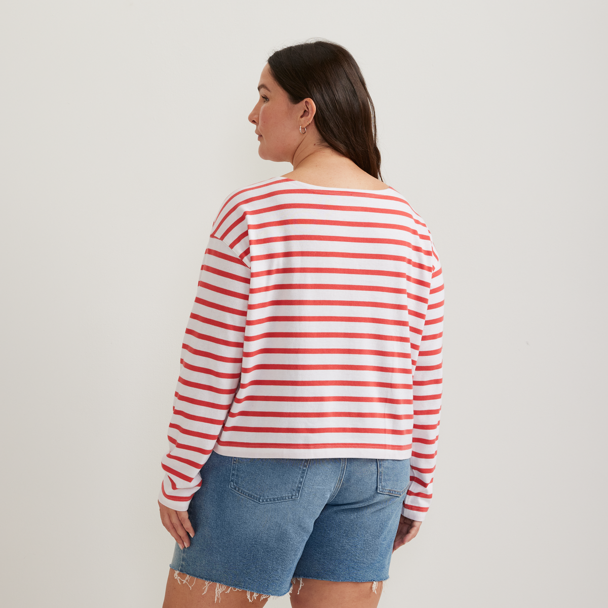 Women's Sailor Bateau Neck T-Shirt
