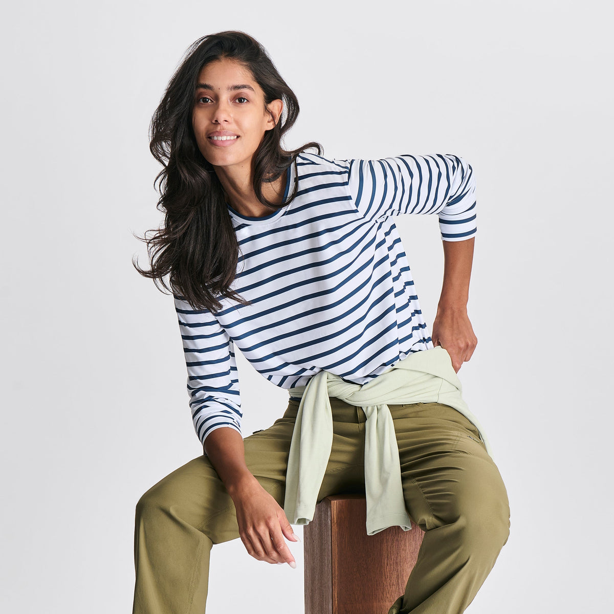 Women's Sundrift UPF Striped Shirt