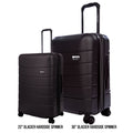 2 Pc Set Glacier Hardside Spinner (30 And 22)