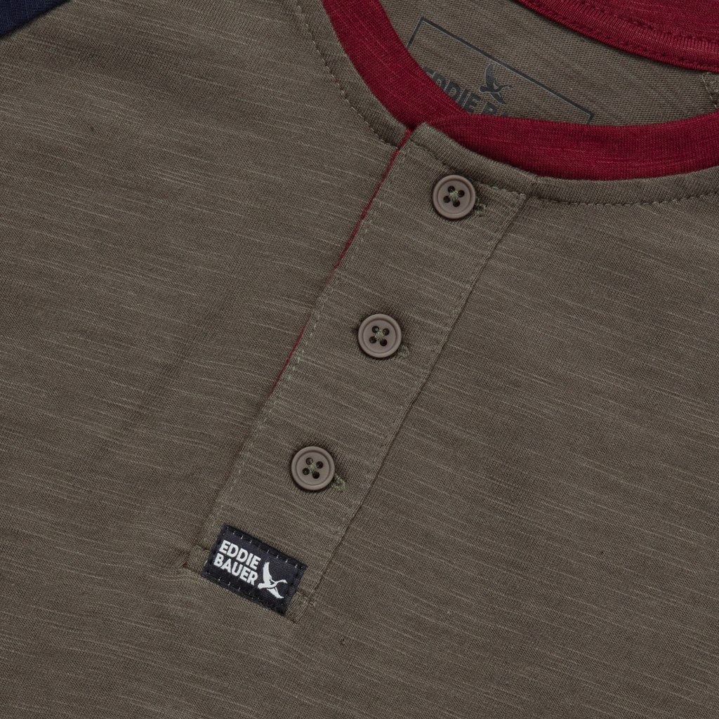 Boys Basin Henley Shirt