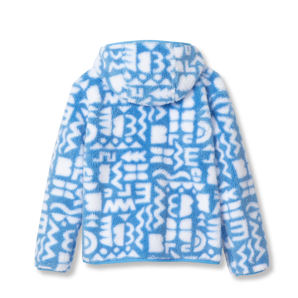 Kids Quest Fleece Plush Hooded Jacket - Print