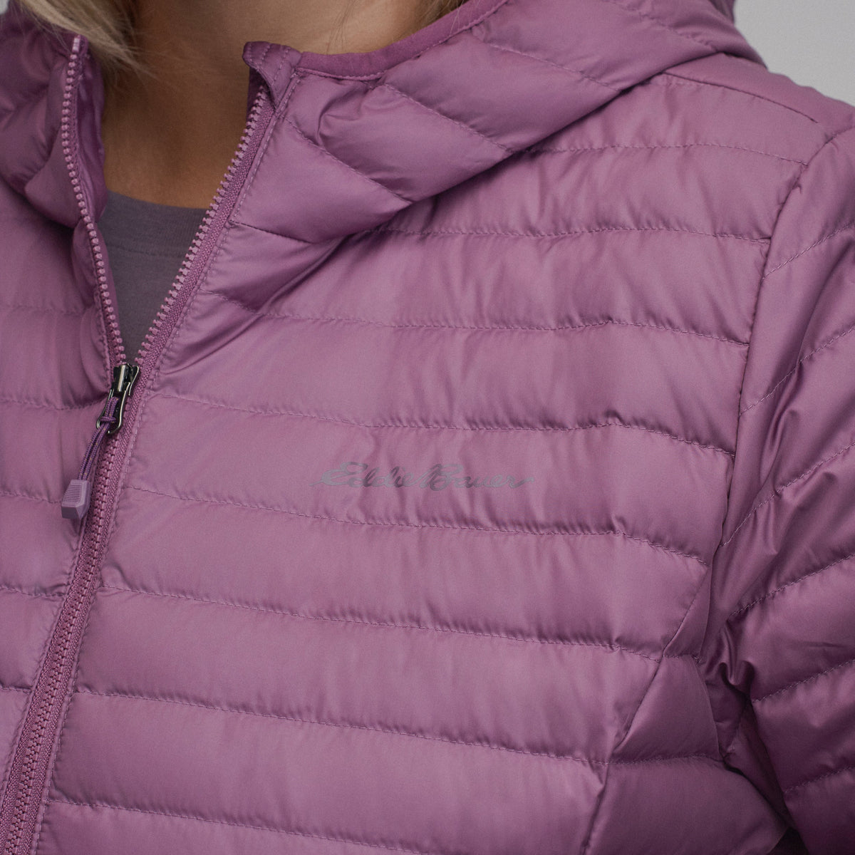Women's Microlight Hooded Down Jacket