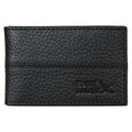 Rugged Leather Money Clip Bifold Wallet