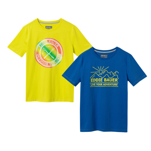 Boys Graphic Short-Sleeve T-Shirt - 2 Pack