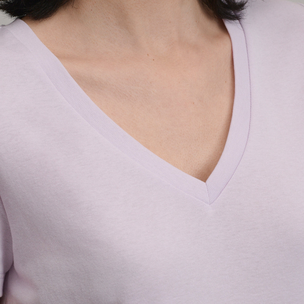 Women's Everyday Short-Sleeve V-Neck T-Shirt