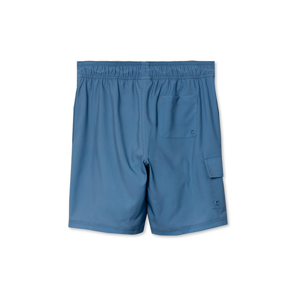 Boys Sea Spray Solid Comfort Liner Swim Shorts