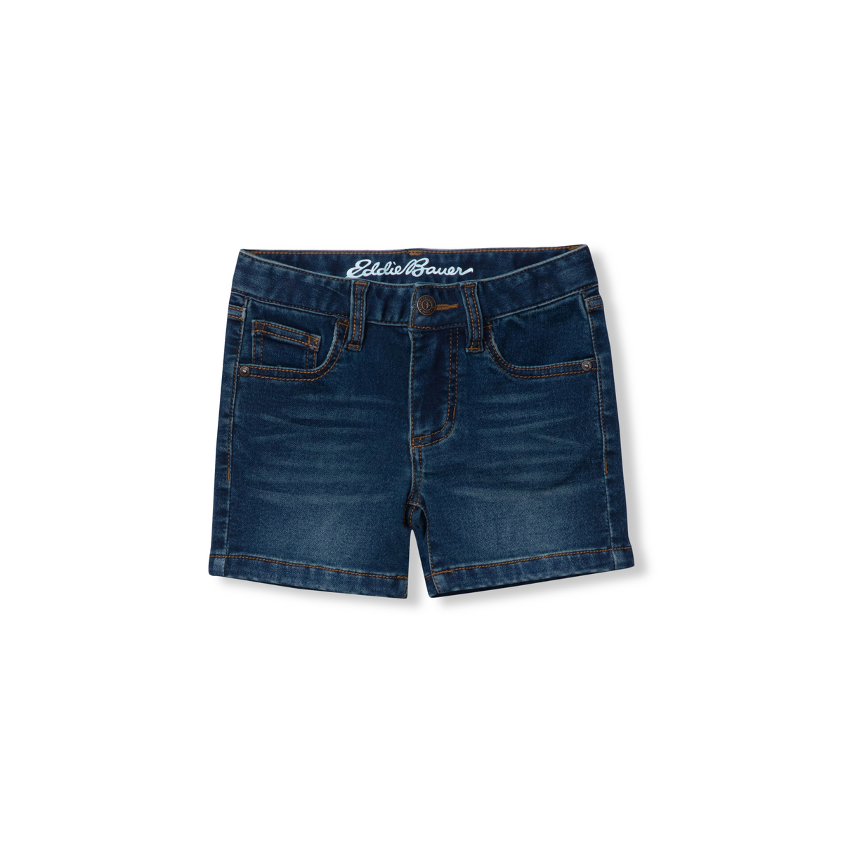 Girls Flex Knit Denim Shorts
