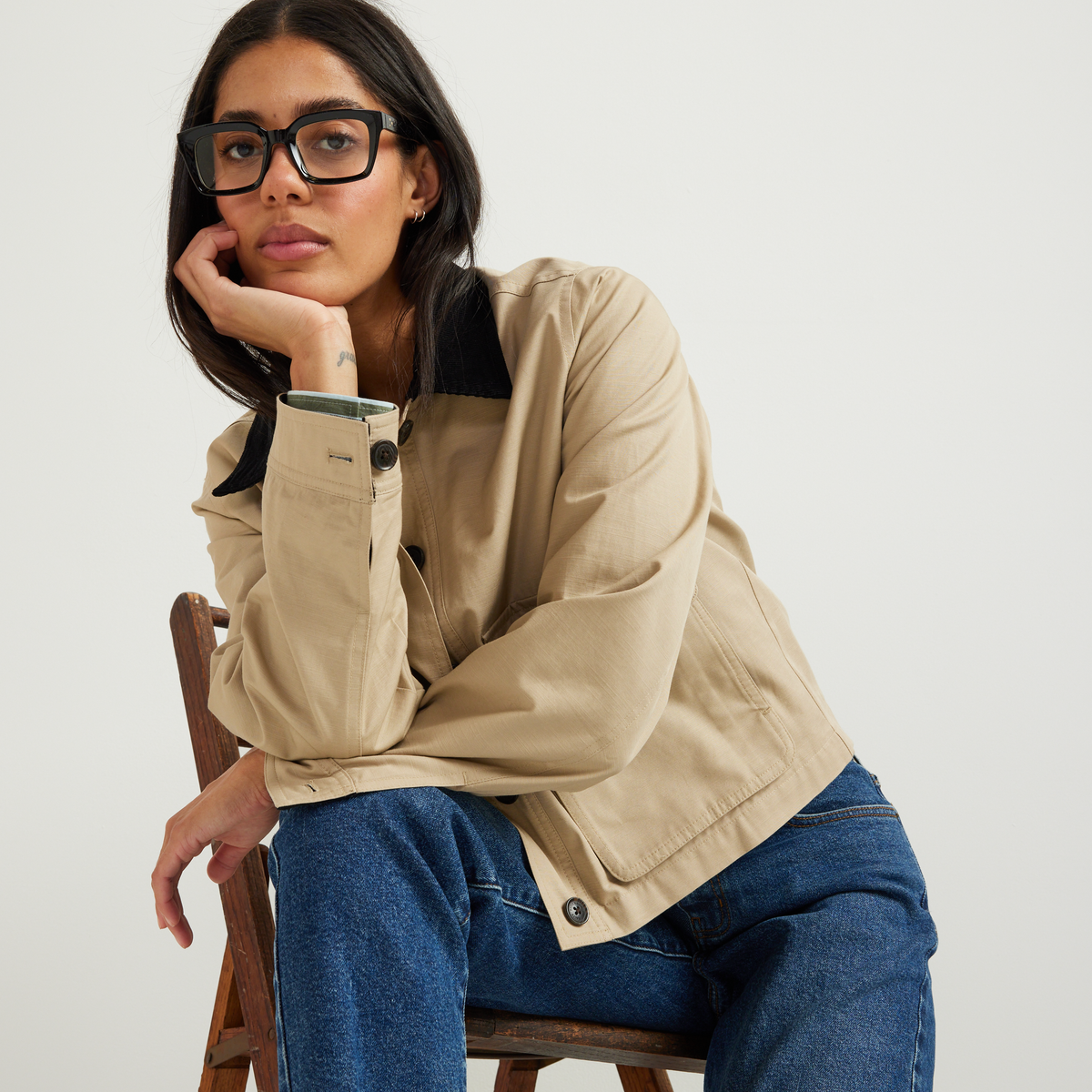 Women's Lark Cropped Barn Jacket
