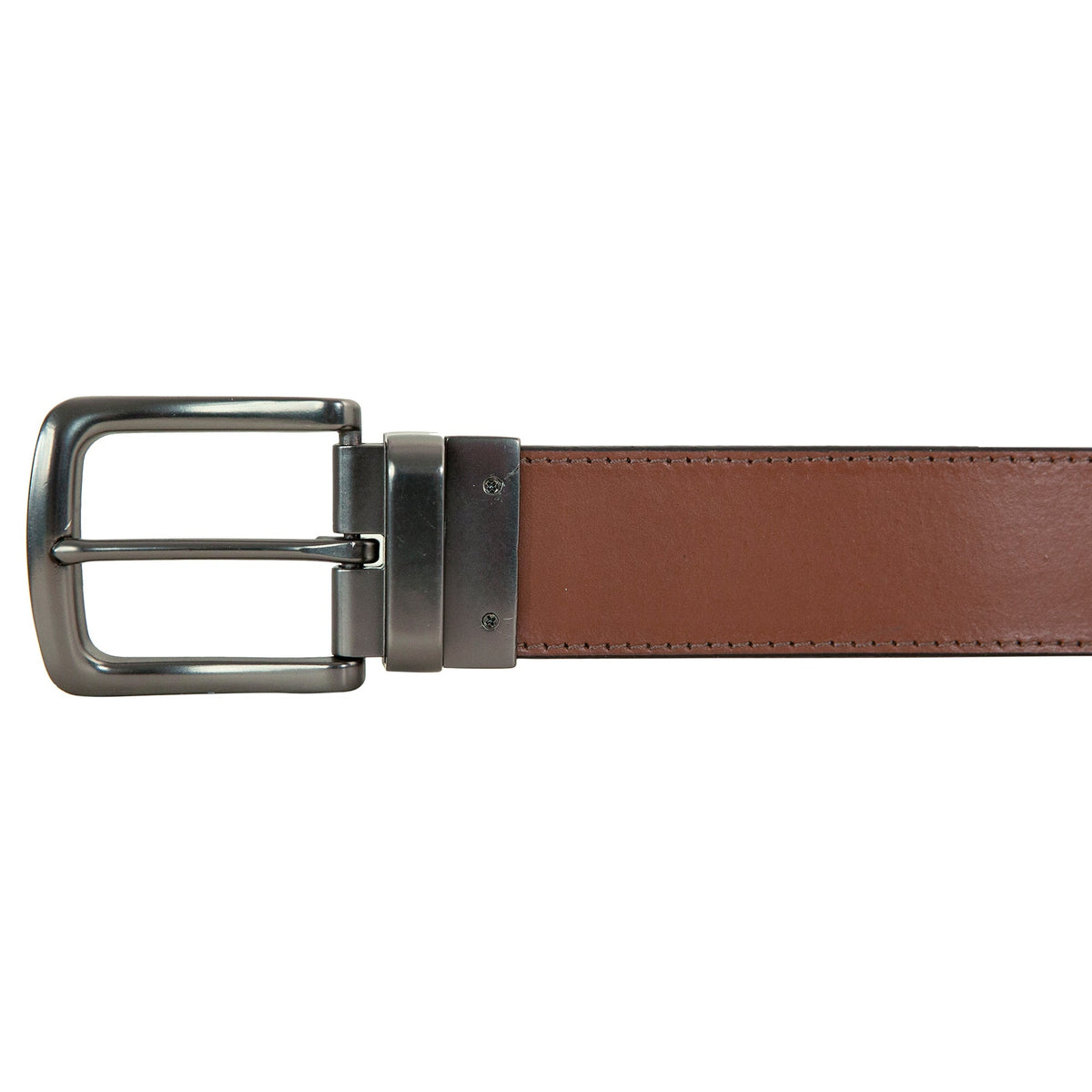 Men's Smooth Leather Reversible Belt