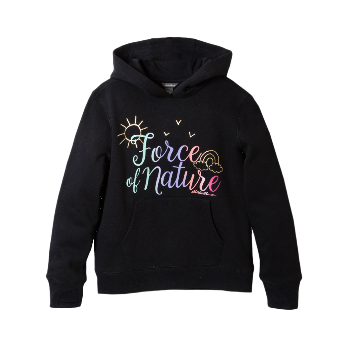 Girls Graphic Camp Fleece Hoodie