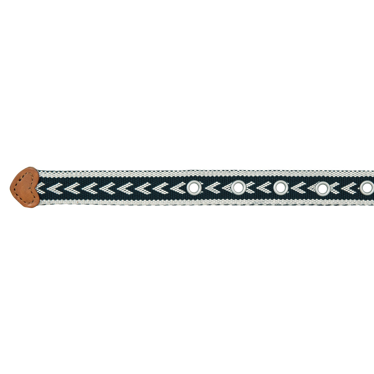 Women's Cascade Woven Belt With Metal Buckle