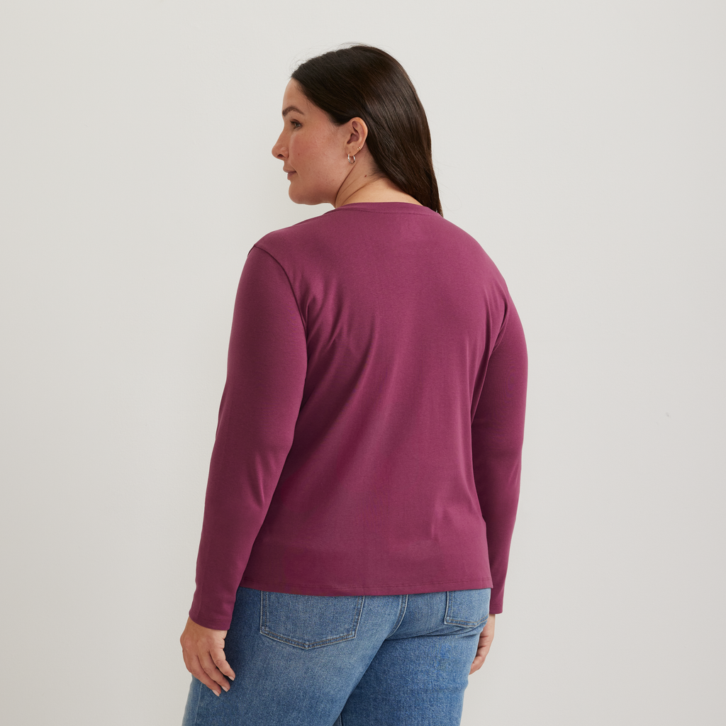 Women's Everyday Long-Sleeve Crewneck T-Shirt