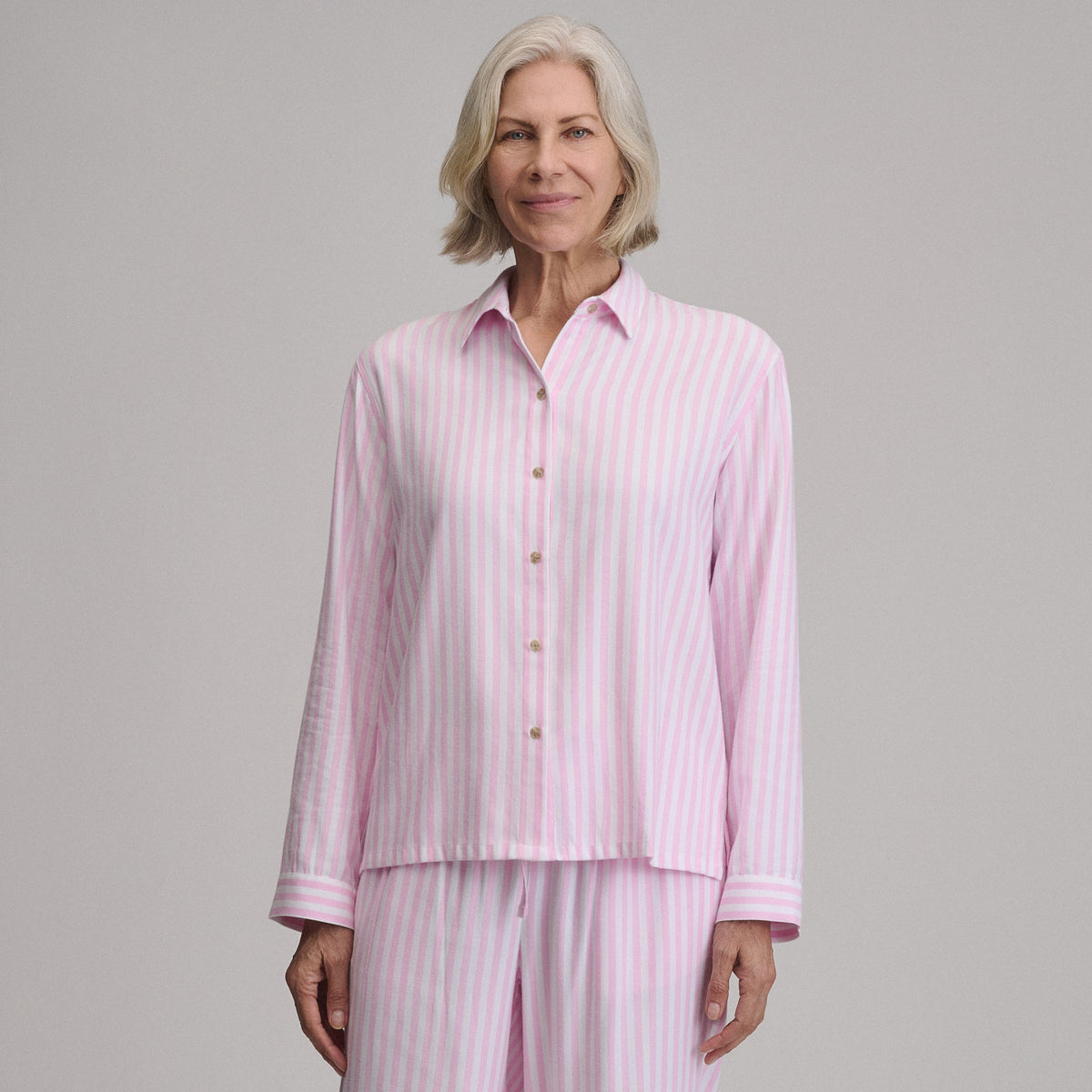 Women's Long-Sleeve Softened Sleep Shirt