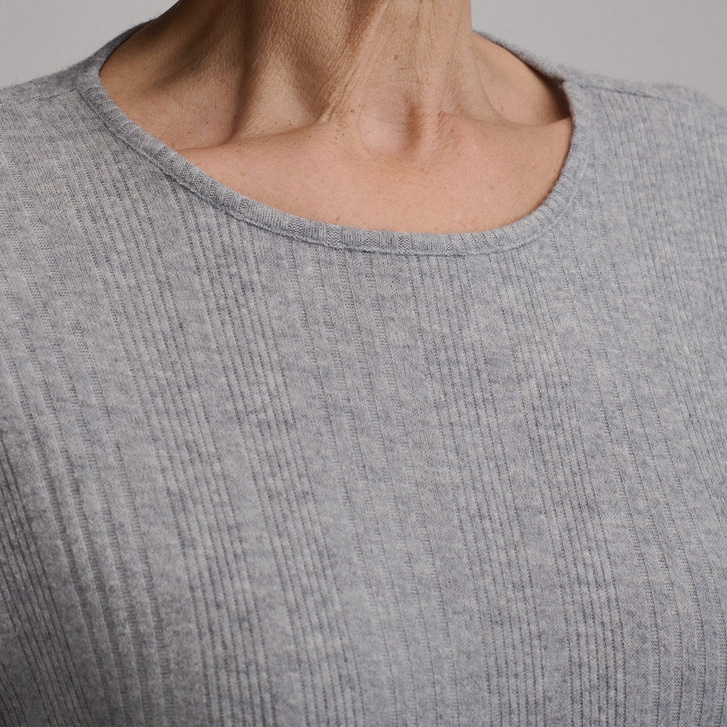 Women's Long-Sleeve Cozy Rib Crew