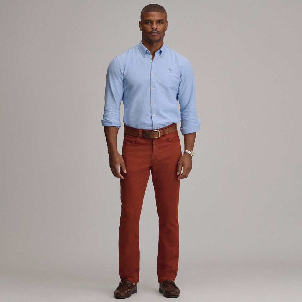 Men's Stretch Terry 5-Pocket Pants