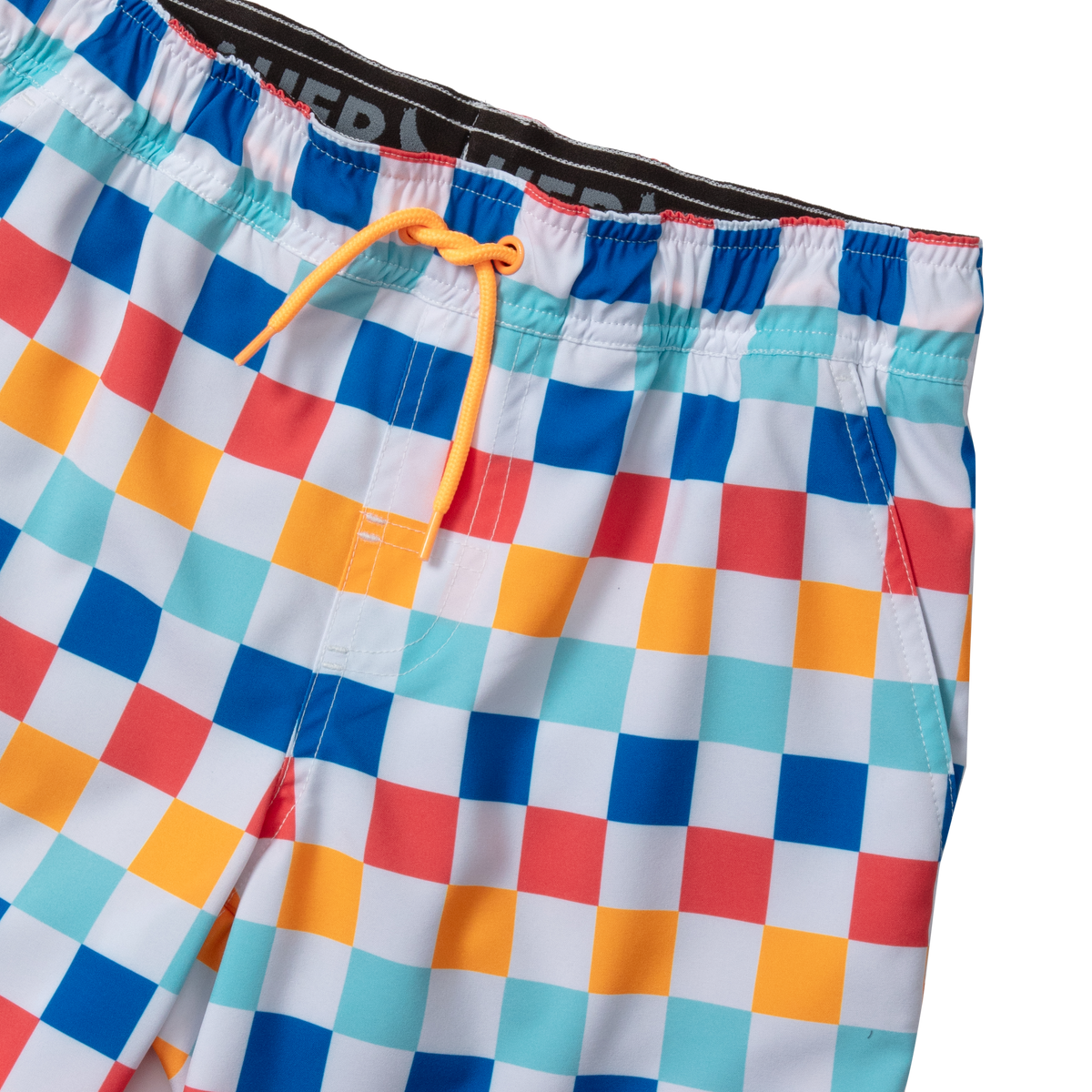 Boys Sea Spray Printed Comfort Liner Swim Shorts