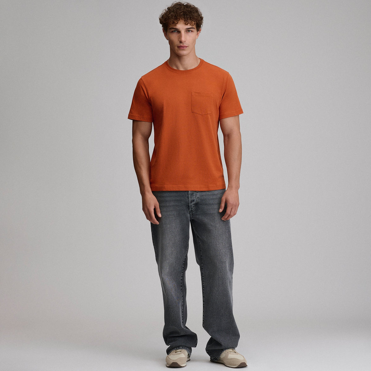 Men's Legend Wash 100% Cotton Short-Sleeve Pocket T-Shirt