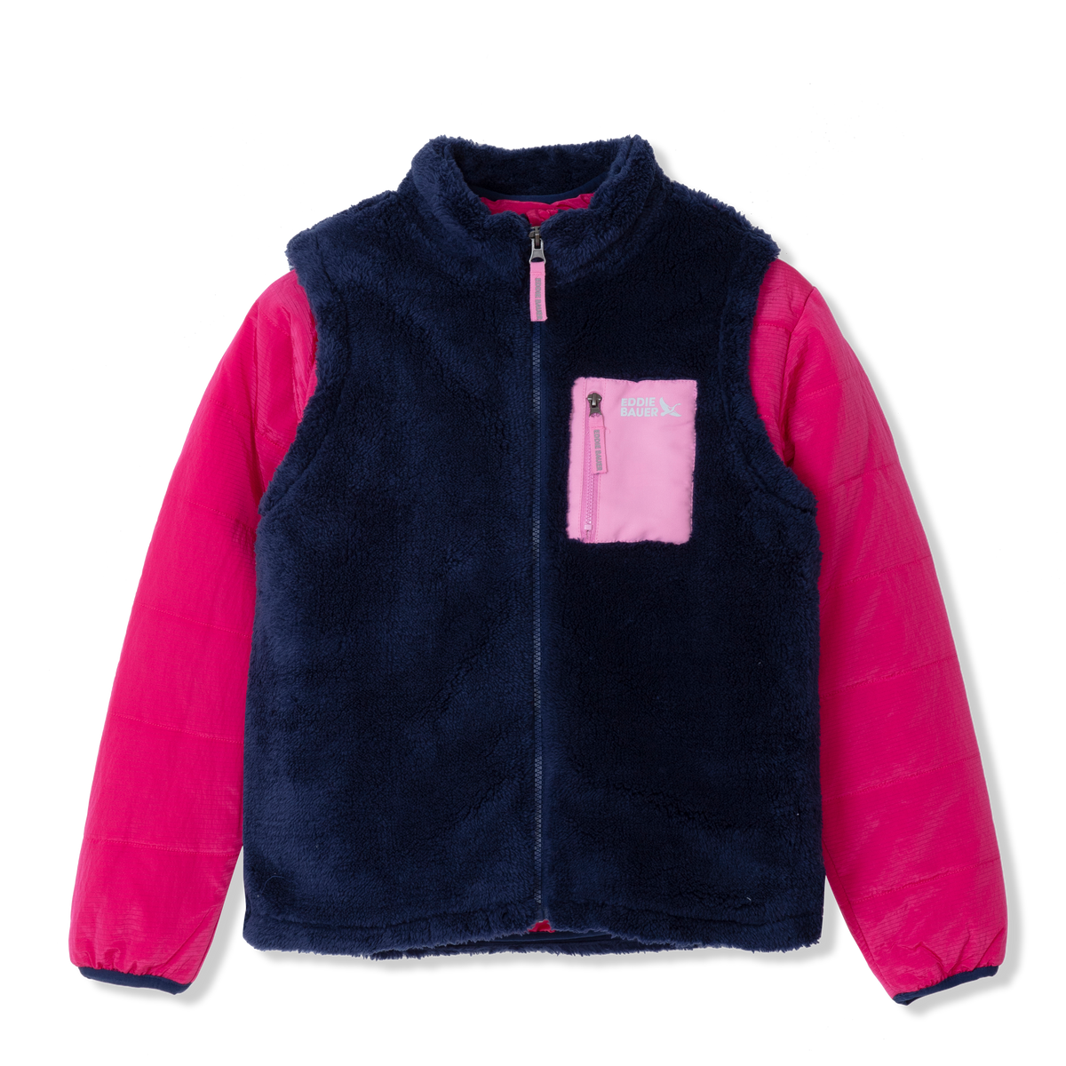 Kids Fleece Vest 3-in-1 Jacket
