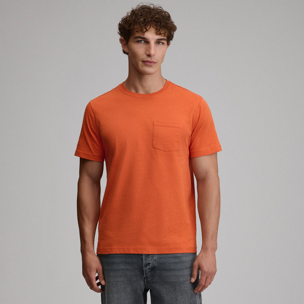 Men's Legend Wash 100% Cotton Short-Sleeve Pocket T-Shirt