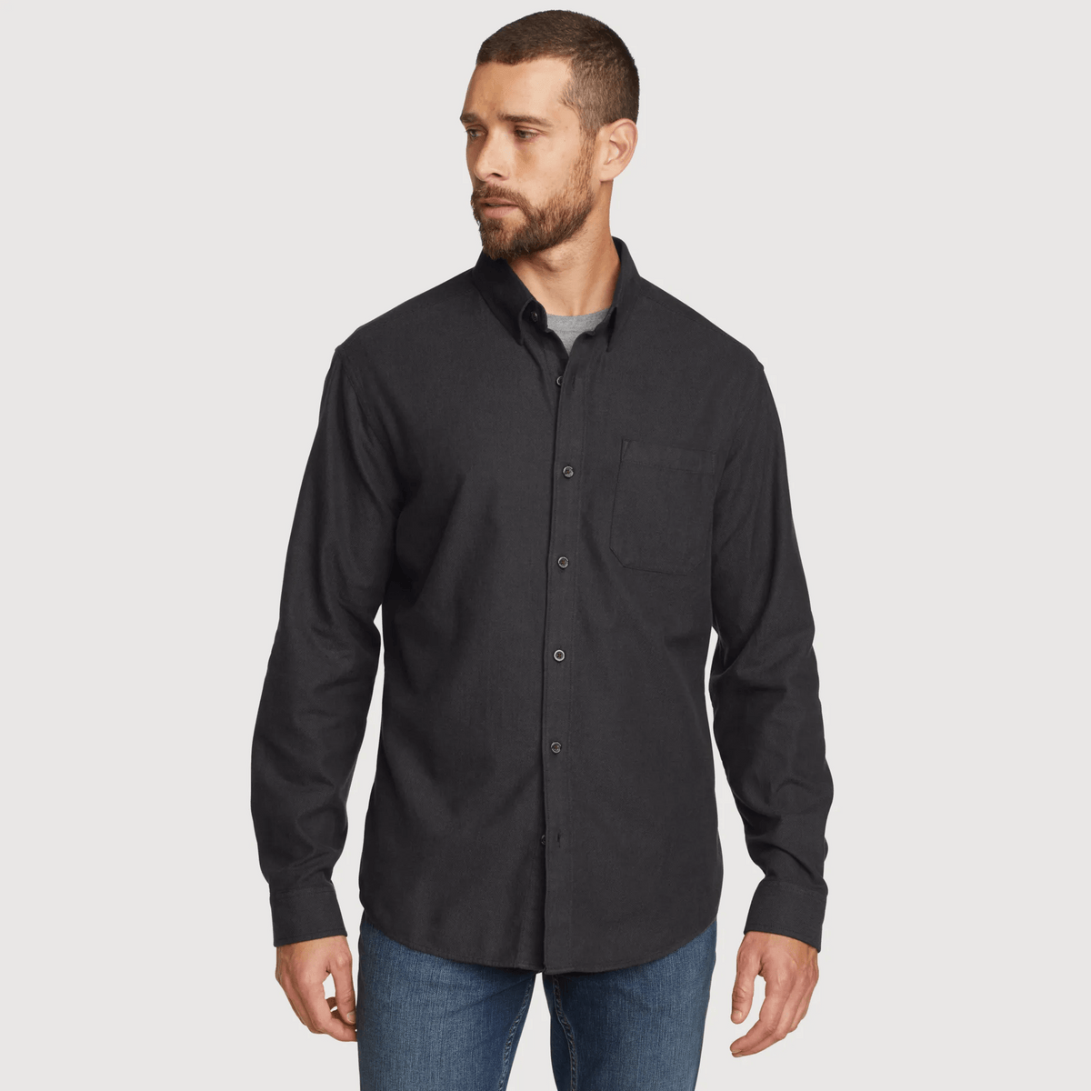 Men's Eddie's Favorite Flannel Classic Fit Shirt - Solid