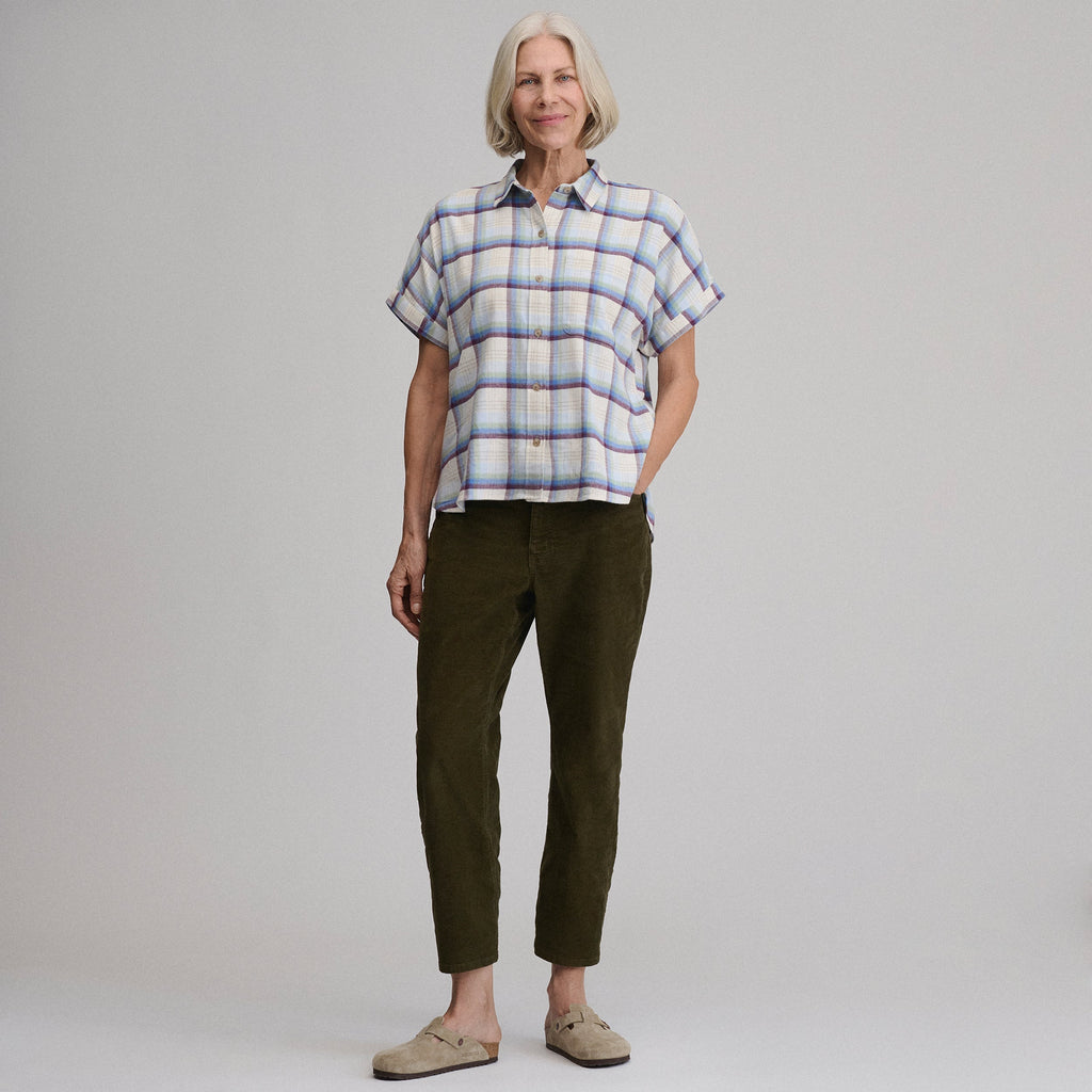 Women's W Field Flex Flannel Short-Sleeve Shirt