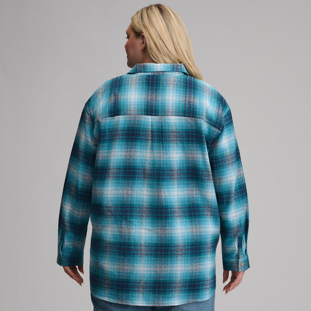Women's Long-Sleeve Heritage Soft Boyfriend Flannel Shirt