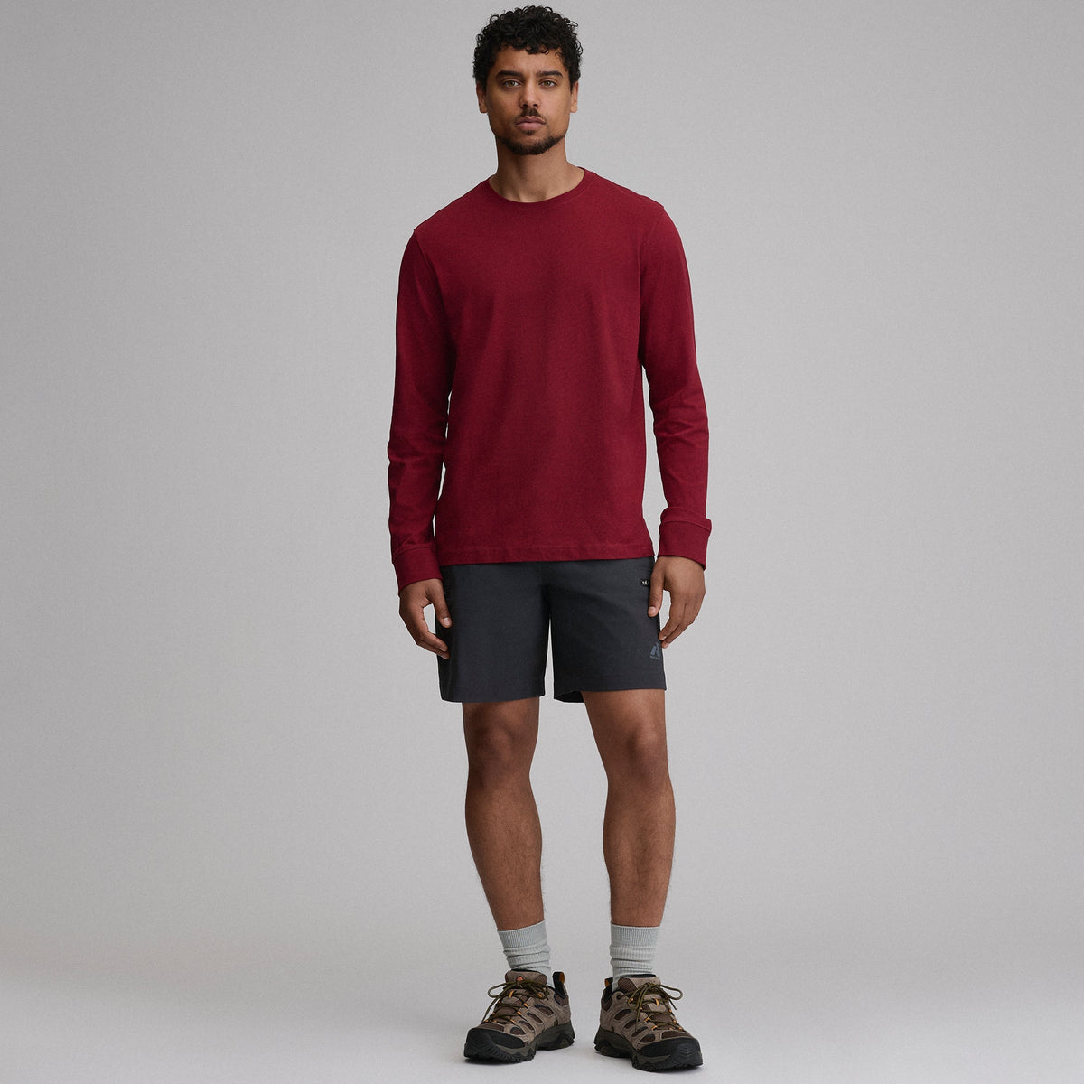 Men's Legend Wash 100% Cotton Long-Sleeve Classic T-Shirt