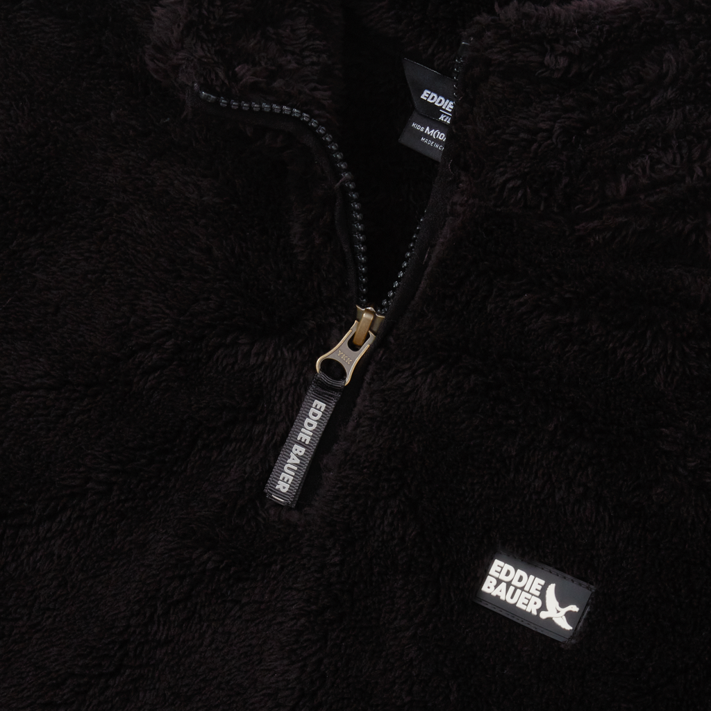 Kids Quest Fleece Plush 1/4 Zip Jacket