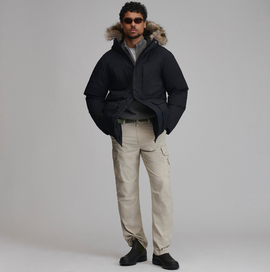 Men's Superior Down Waterproof Hooded Parka