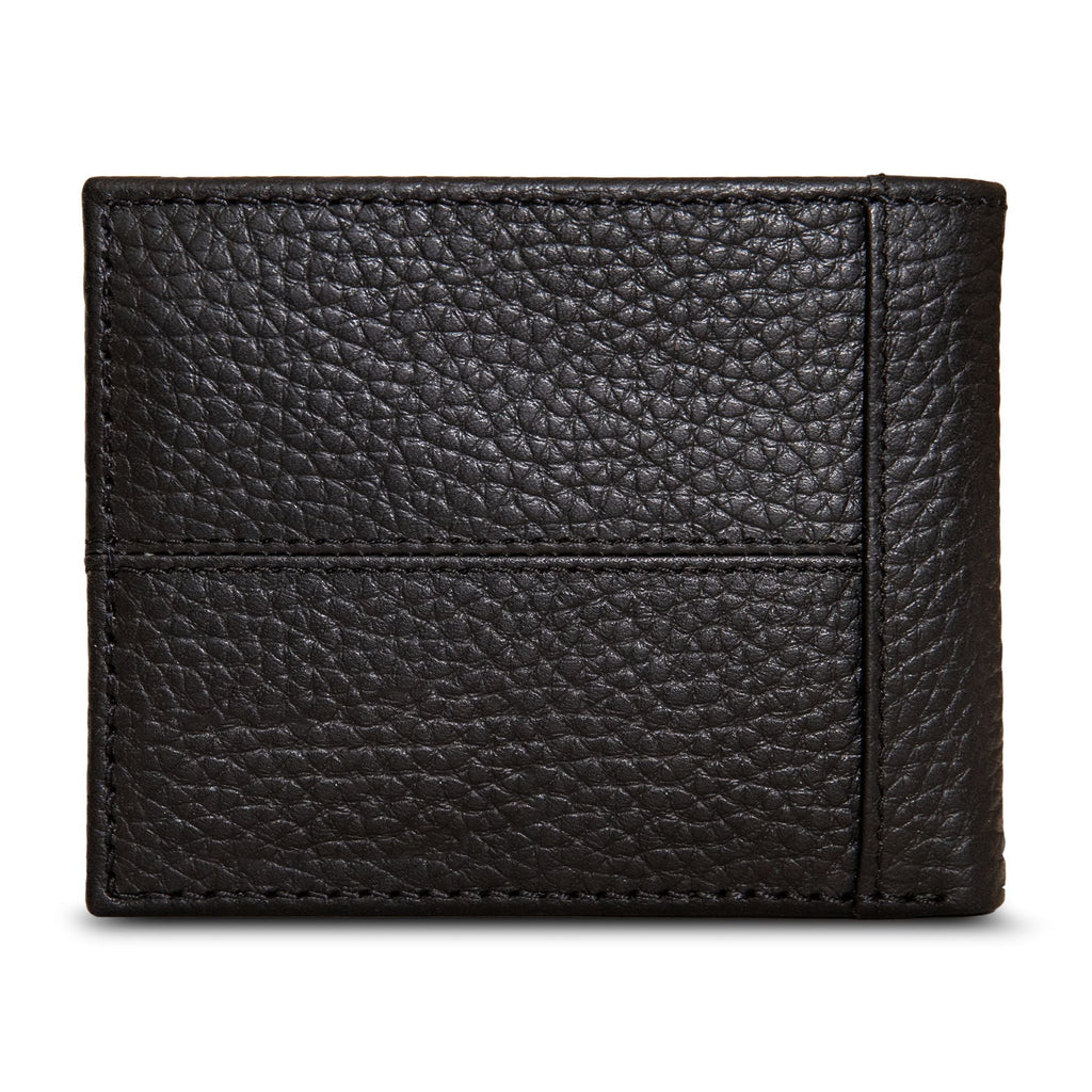 Extra Capacity Rugged Leather Bifold With Flip Id