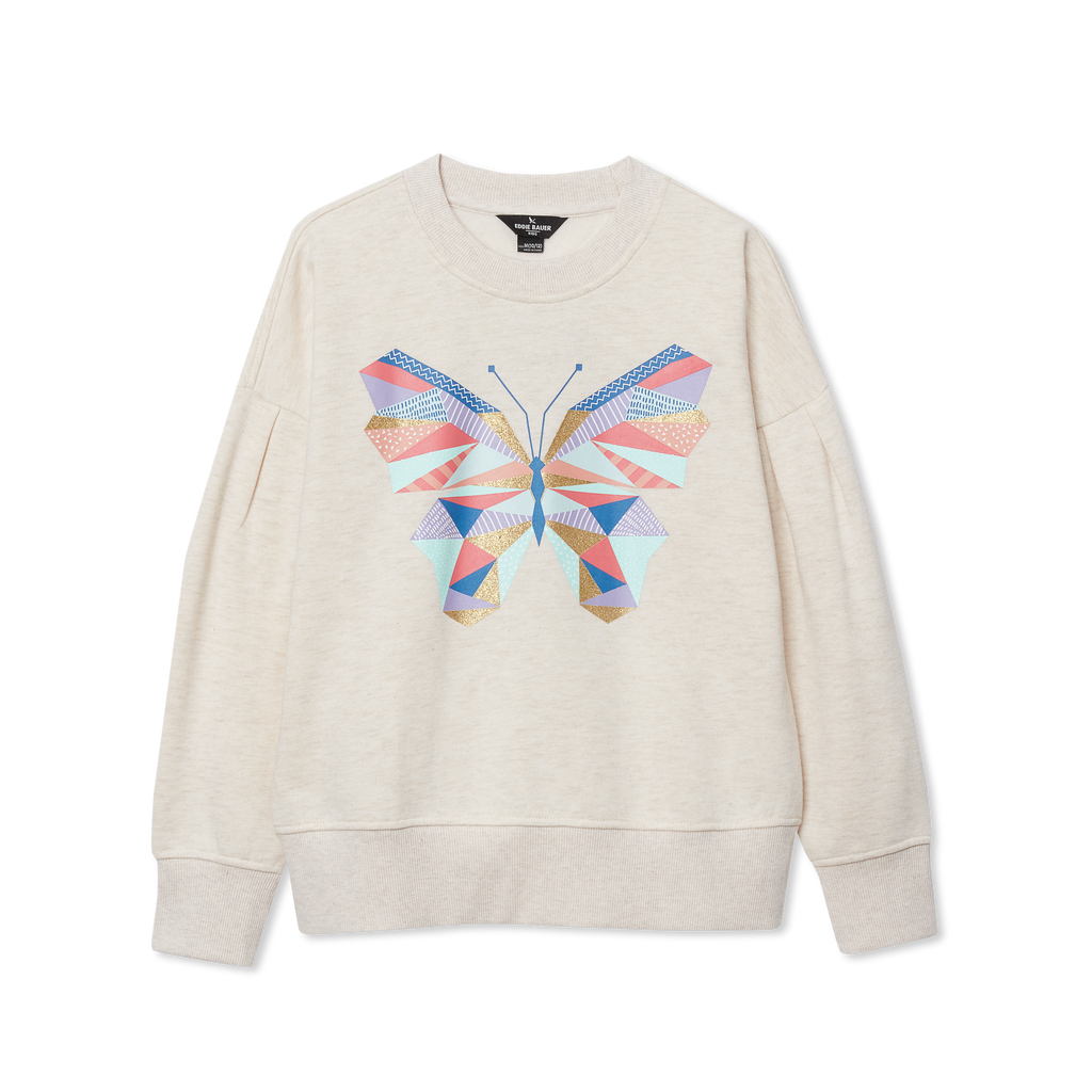 Girls Cozy Fleece Crew