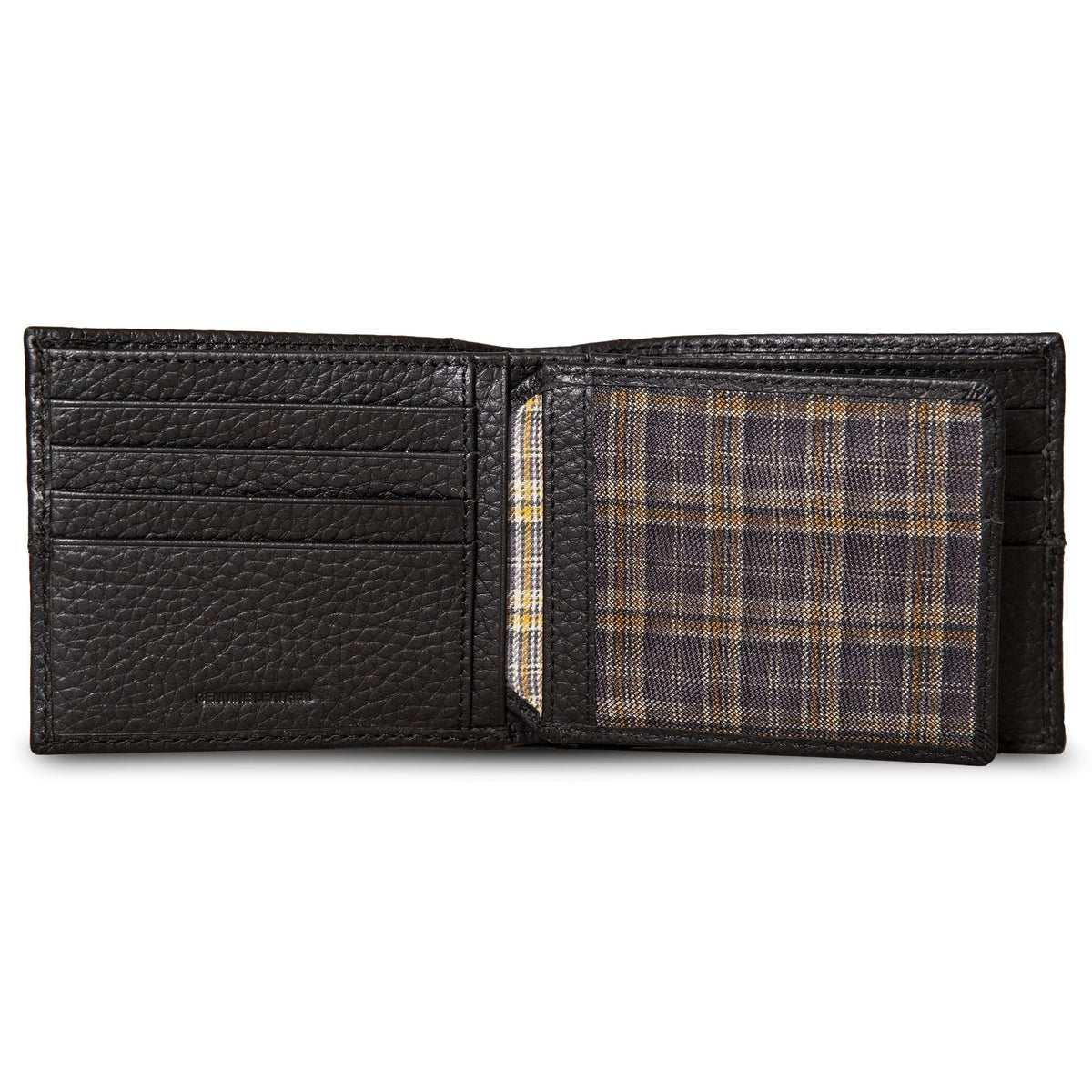 Extra Capacity Rugged Leather Bifold With Flip Id