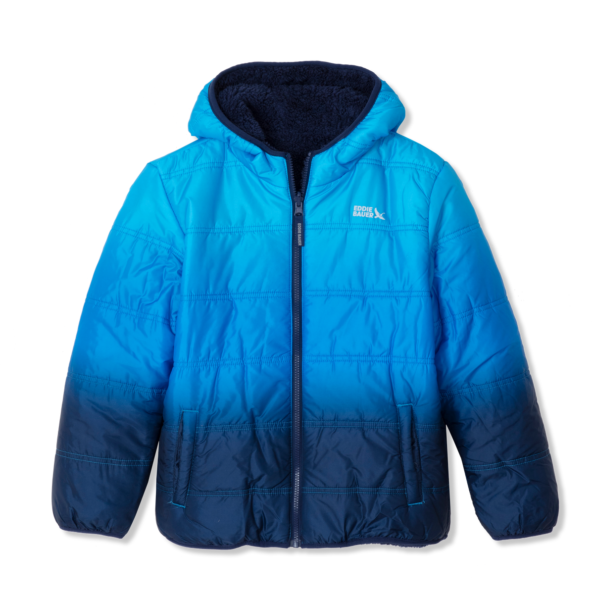 Boys Deer Harbor Reversible Hooded Jacket