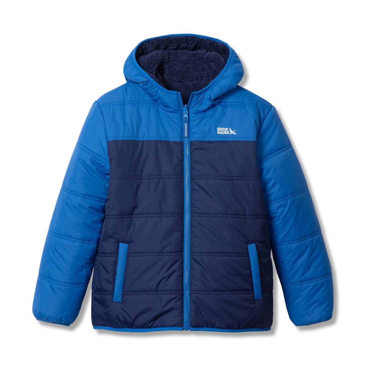 Boys Deer Harbor Reversible Hooded Jacket