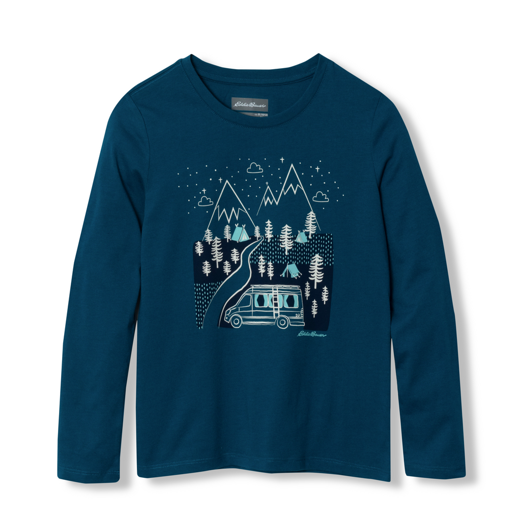 Girls Graphic Long-Sleeve Tee
