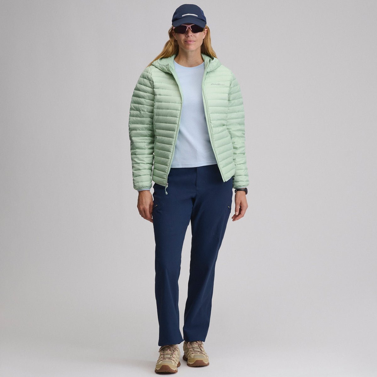 Women's Microlight Hooded Down Jacket