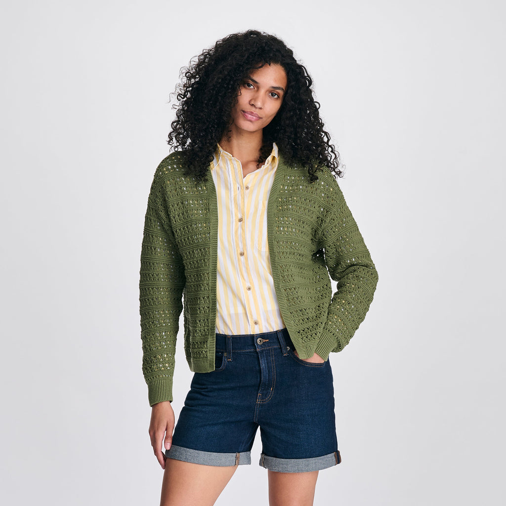 Women's Open Stitch Cardigan