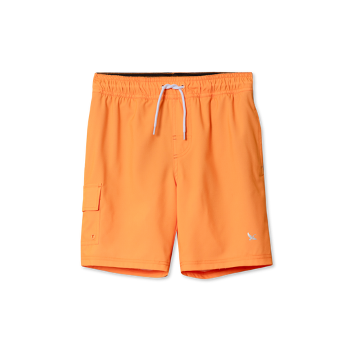 Boys Sea Spray Solid Comfort Liner Swim Shorts