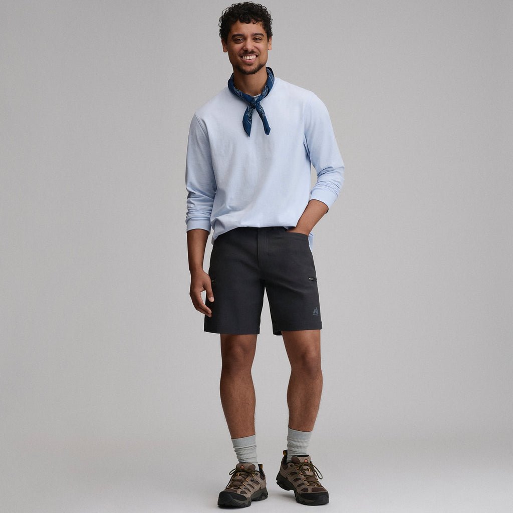 Men's Legend Wash 100% Cotton Long-Sleeve Classic T-Shirt