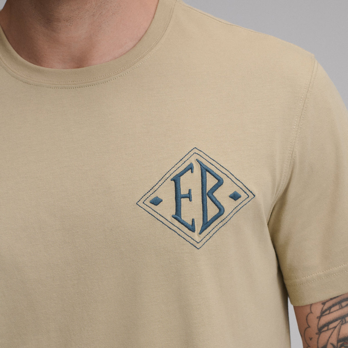 Men's EB Goose Embroidered T-Shirt
