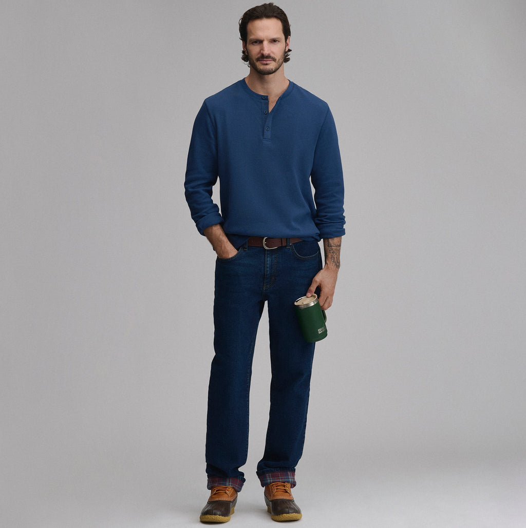 Men's Eddie's Favorite Ultrasoft Thermal Henley
